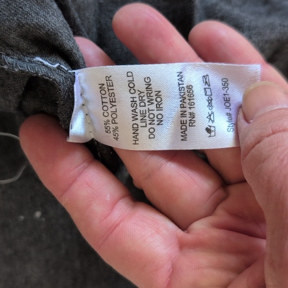 Like Love Gray T-shirt With White Paint Splatter Design NWT Large - Picture 5 of 6